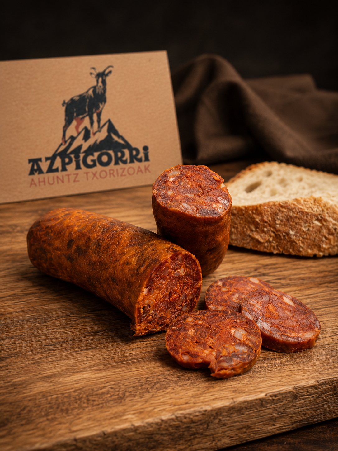 Chorizo Dulce Gourmet de Cabra Azpigorri