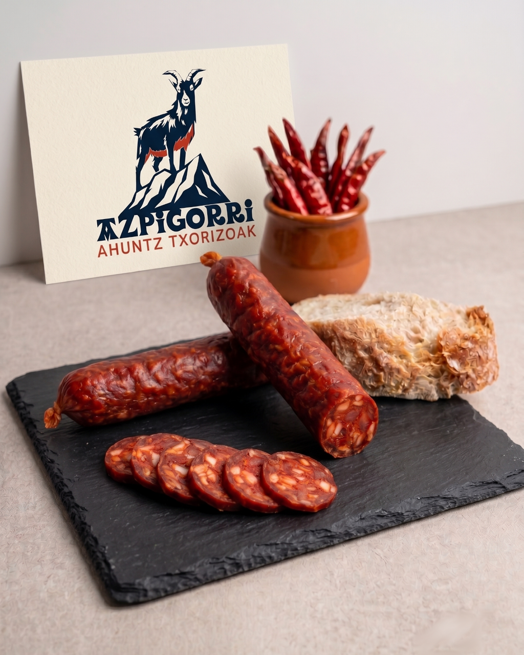 Chorizo Picante Gourmet de Cabra Azpigorri